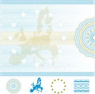 European Union Blank Diploma or Certificate