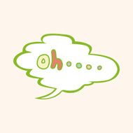 message word oh theme elements N4