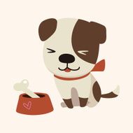 animal dog cartoon theme elements N57