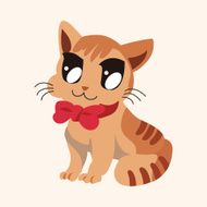 animal cat cartoon theme elements N33