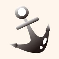 Pirate anchor theme elements N9