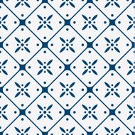 Blue and white delft pattern N5