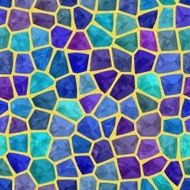 Blue purple tiles seamless mosaic