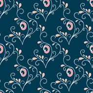 Seamless with vintage floral pattern N81