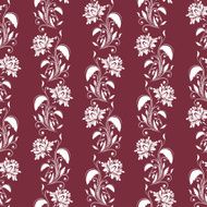 Seamless with vintage floral pattern N94