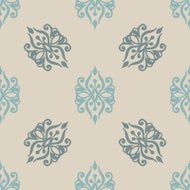 Seamless with vintage floral pattern N95