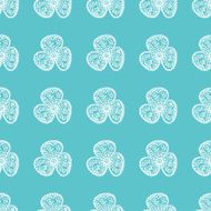 Seamless with vintage floral pattern N102