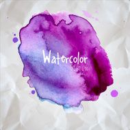 Watercolor Design Element N17