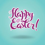 Lettering Happy Easter