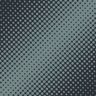Halftone diagonal of gray dots on background