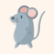 animal mouse cartoon theme elements N39
