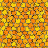 apricots seamless background