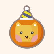 animal lion cartoon theme elements N26