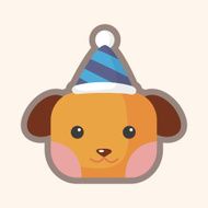animal dog cartoon theme elements N60