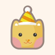 animal cat cartoon theme elements N35
