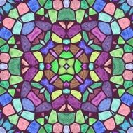 Beautiful color kaleidoscope