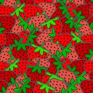 strawberrys seamless background N2