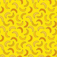 bananas seamless background