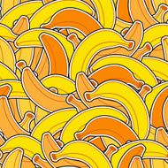bananas seamless background N2