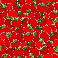 tomatos seamless background