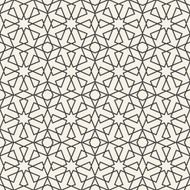 Abstract seamless geometric islamic wallpaper pattern N10