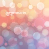 Colorful bokeh abstract light background