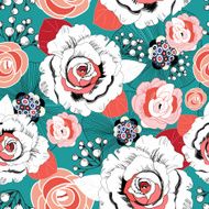Summer floral pattern N11