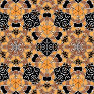 Abstract background ornament geometric vintage pattern