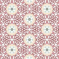 Lace floral colorful vintage color ethnic ornament pattern flower N6