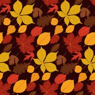 Fall seamless pattern N2