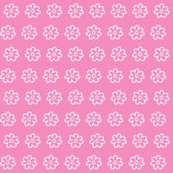 pink flower wallpaper great for any use Vector EPS10 N2