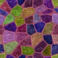 Color tiles seamless mosaic N4