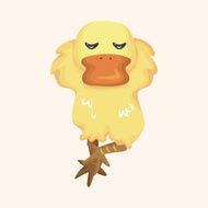 animal duck cartoon theme elements N13