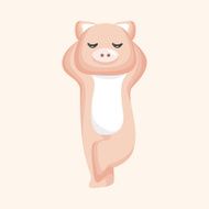 animal pig cartoon theme elements N31