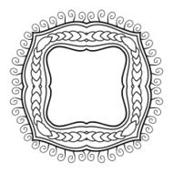 Vector Decorative Frame for Text