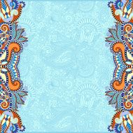 unusual floral ornamental template