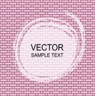 Graphic wall vector background