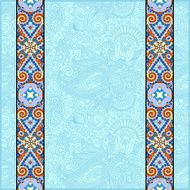 lace border stripe in ornate floral background N3