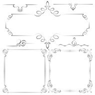 Set of vector frames N4