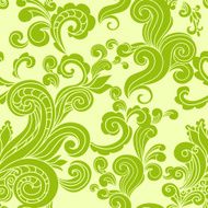 Abstract floral vector seamless pattern N11
