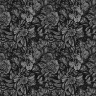 Fantasy floral seamless pattern