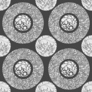 Abstract floral seamless pattern N38