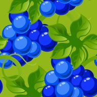 seamless background with bright fresh jucy grapes N2