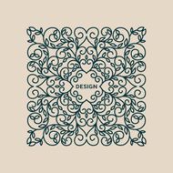 Monogram Design Element N3