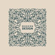 Monogram Design Element N4