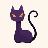 evil cat theme elements N8
