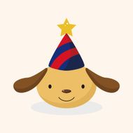 animal dog cartoon theme elements N63