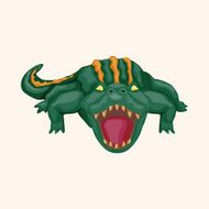 animal cartoon theme elements N191