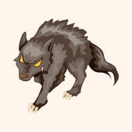 animal cartoon theme elements N196