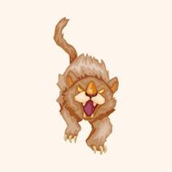 animal cartoon theme elements N197